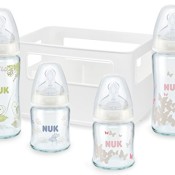 NUK First Choice Plus mit 4 Babyflaschen