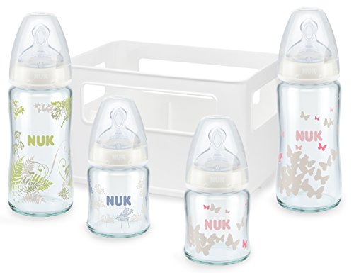 mit 4 Babyflaschen inklusiv Trinksaugern First Choice+Babyflaschen Starter Set 