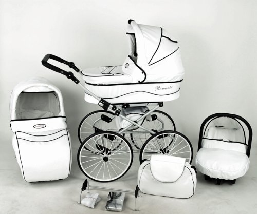 3 in 1 Kombikinderwagen Komplettset ROMANTIC