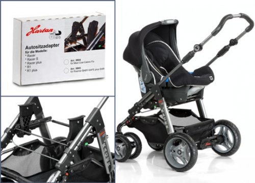 Hartan Adapter schwarz