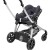Maxi-Cosi Elea, Kinderwagen und Travelsystem schwarz