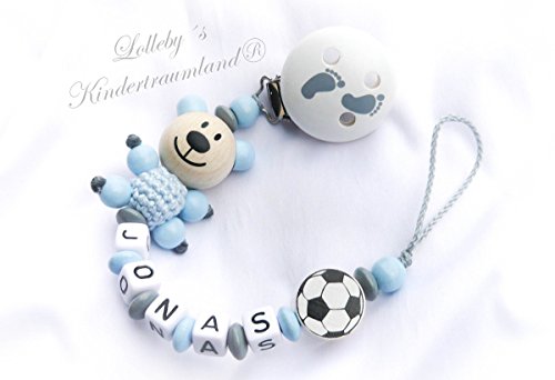 Baby Schnullerkette mit Bär