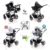 Bebebi London 3 in 1 Kinderwagen mit Autositz