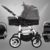Bebebi Paris Kombikinderwagen Set grau