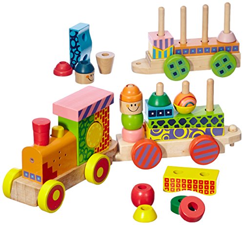 Eichhorn bunter Holzzug mit Sound