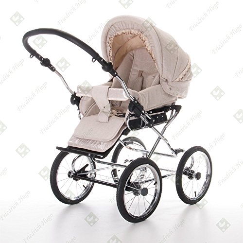 Friedrich Hugo mit Sportwagenaufsatz