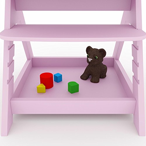 Froggy Treppenhochstuhl mit Spielzeugablage