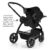 Hauck Kombi Kinderwagen Set Malibu inkl Autoschale