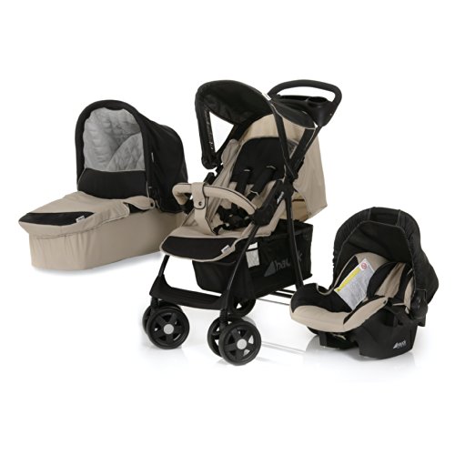 Hauck Kombikinderwagen Set beige/schwarz