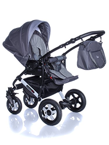 Kinderwagen Camarelo Carera mit Sportwagenaufsatz