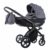 knorr Kinderwagen Alive Tinny mit Wickeltasche