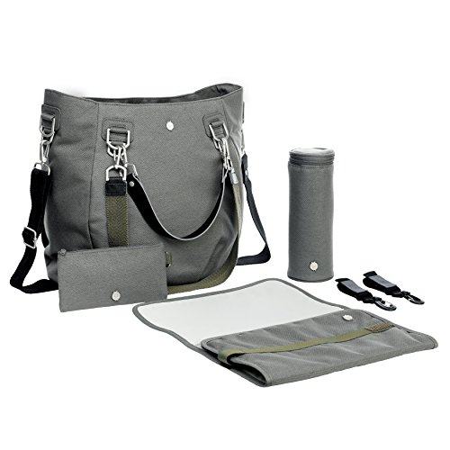 Skip Hop Wickeltasche grau