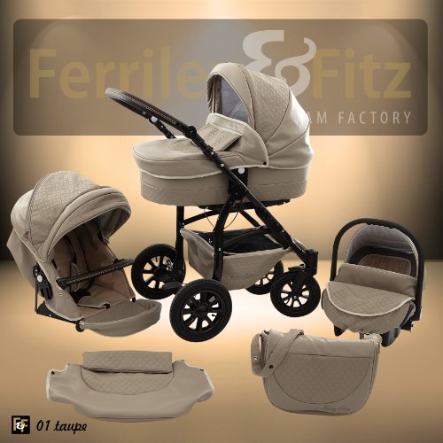 Luxuskinderwagen Ferriley & Fitz Easy Set beige