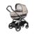 Pegperego Kombikinderwagen Book Elite mit Babywanne in beige