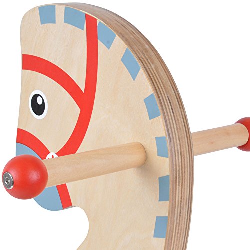 Niedliches Schaukelpferd Holz